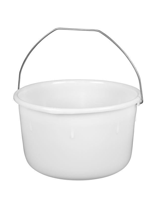 Seau 15L anse inoxydable