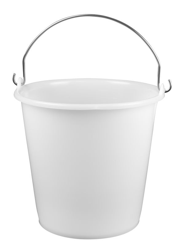 Seau 12L anse inoxydable